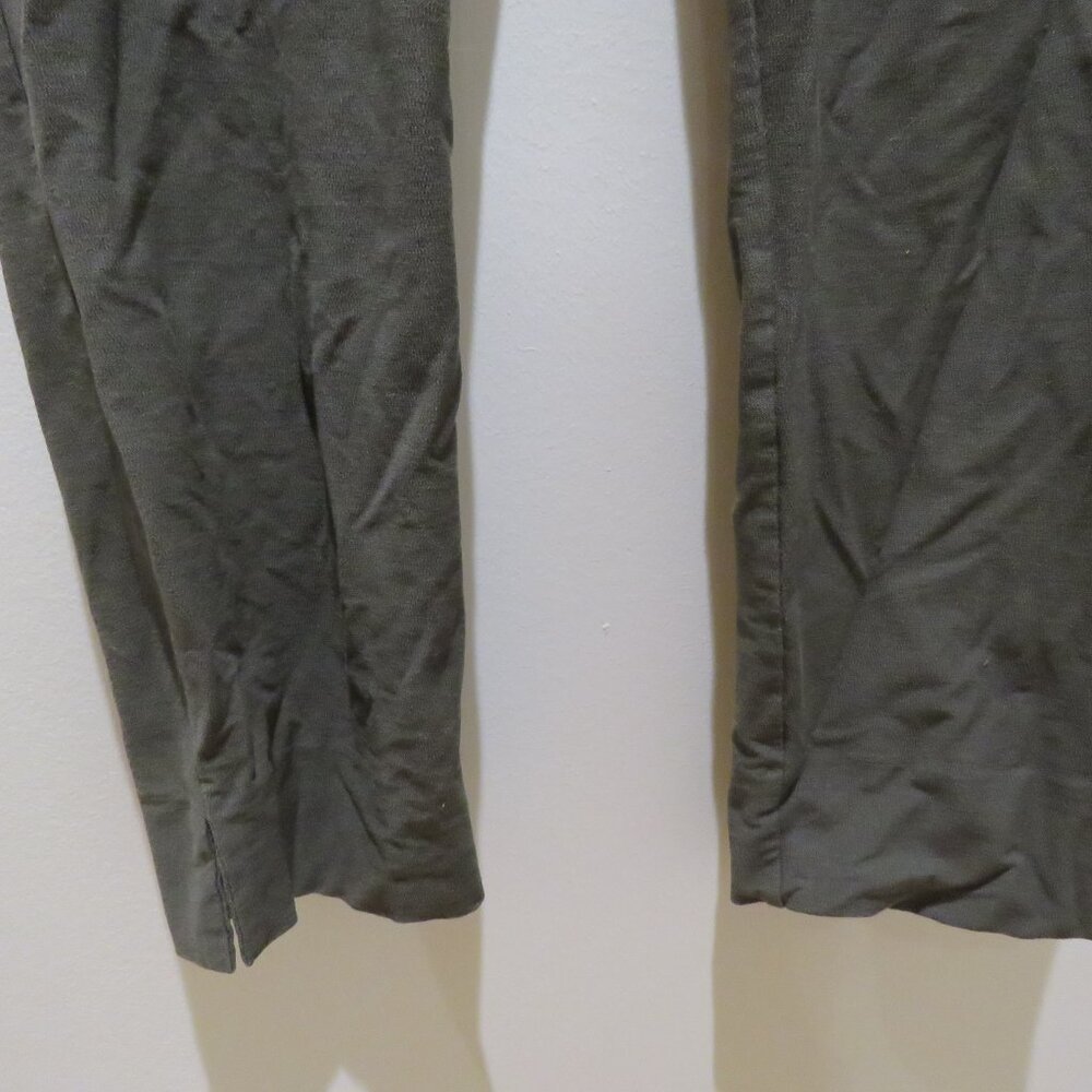 EILEEN FISHER System Washable Stretch Crepe Slim Ankle Pant in Rye Minimalist - Picture 7 of 13